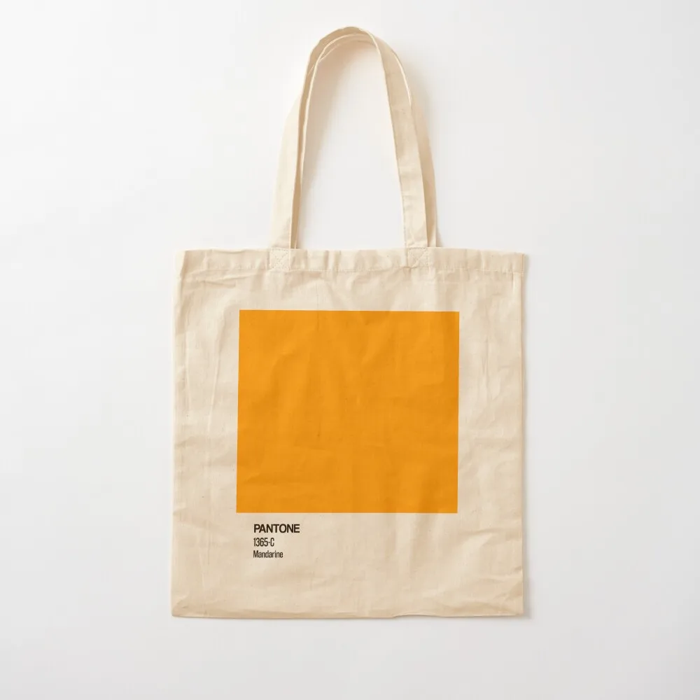 

Pantone - Mandarine Tote Bag Large bags for women Women's shopper bag Canvas bag Canvas Tote