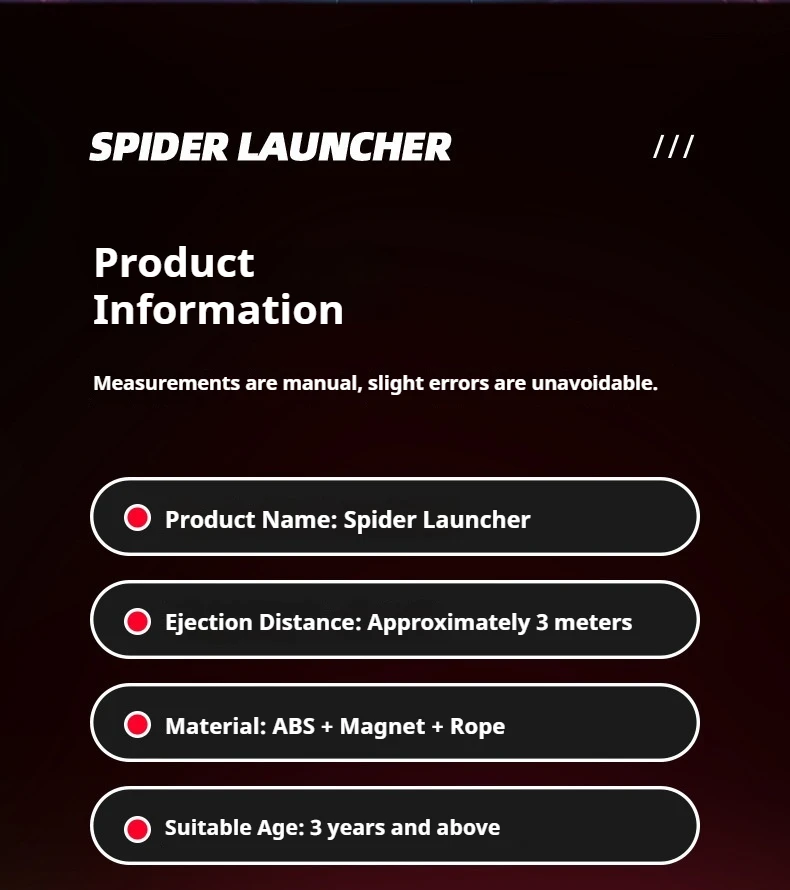 Neue Spider-Man Spinnennetz-Launcher Spielzeuge Spiderman Netz-Shooter Cosplay Modell ML Legends Webshooter Handschuhe Zubehör Geschenk für Kinder – Detail 10
