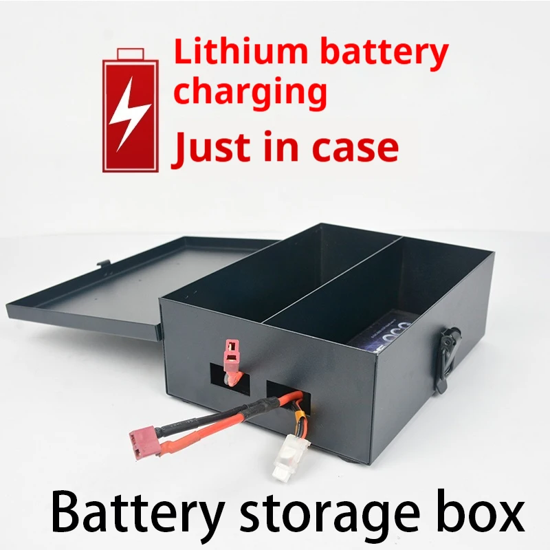 Remote Control Model Car Ship Model Airplane Lithium Ion Battery Nickel Hydrogen Battery Metal Storage Box Explosion Proof Box