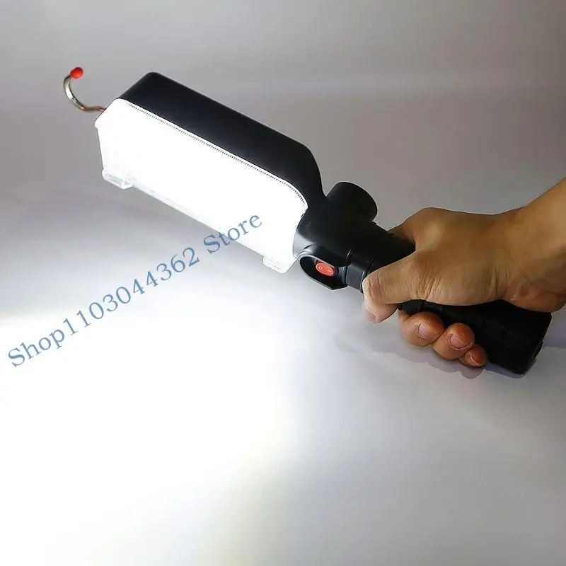 

A3PA Portable USB Rechargeable Work Light COB Repairing Lamp With Magnet & Hook 34 LE