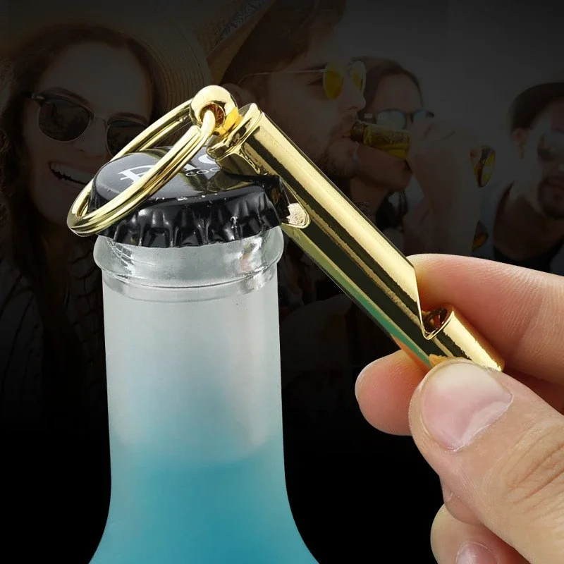 whistler Mini Aluminum Alloy Whistle Keyring Keychain For Outdoor Emergency Survival Safety Sport Camping Hunting