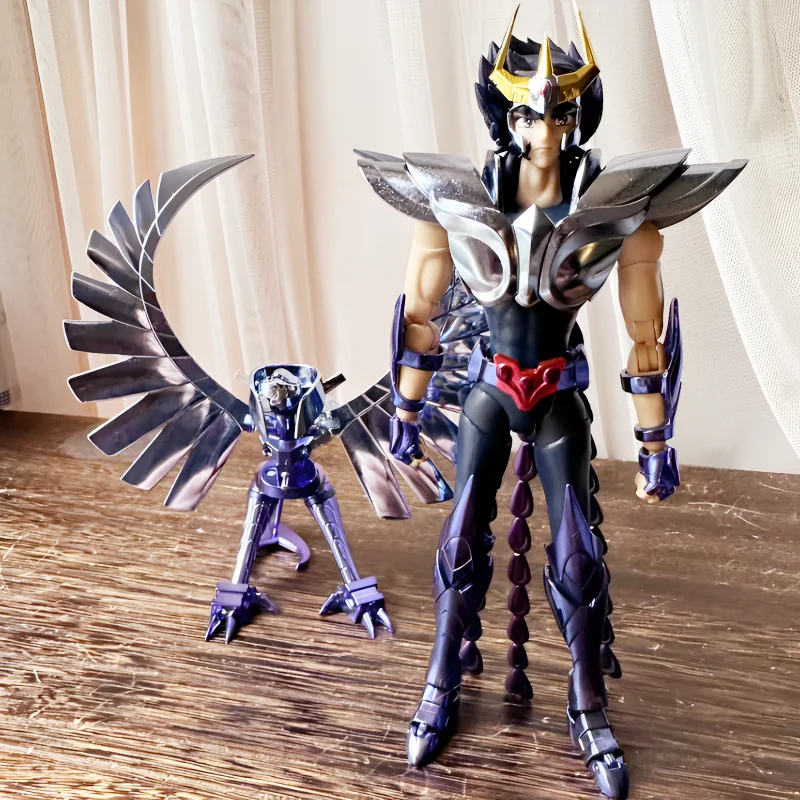 

Bandai Original Saint Seiya Anime Action Figure Cloth Myth Ex Bronze Phoenix Ikki Model Reborn Version Statue Toys Birthday Gift