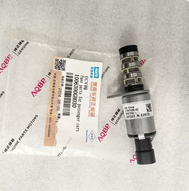 

Oil Control Valve regulating valve for JAC Refine M5 M3 M4 S5 S7 A60 1.5T 2.0T 2.0VVT Camshaft Solenoid Valve 1006300GH030