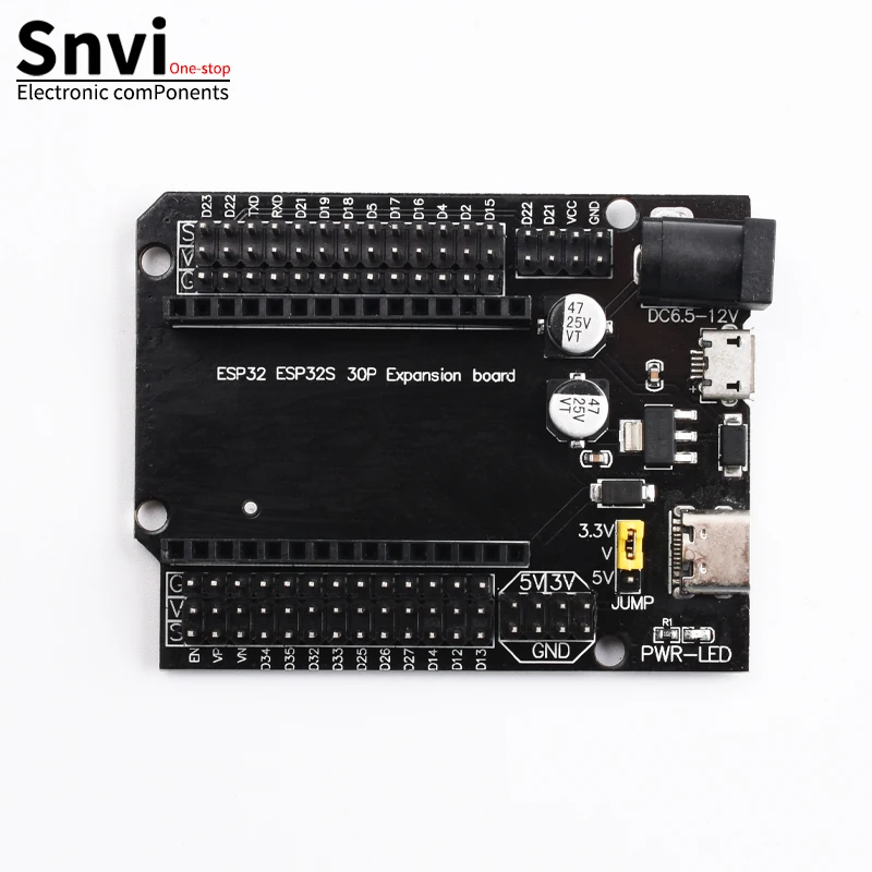 Snvi esp32 placa de desenvolvimento cp2102 TYPE-C/micro usb wifi + bluetooth ultra-baixo consumo de energia dual core ESP-32S ESP32-WROOM