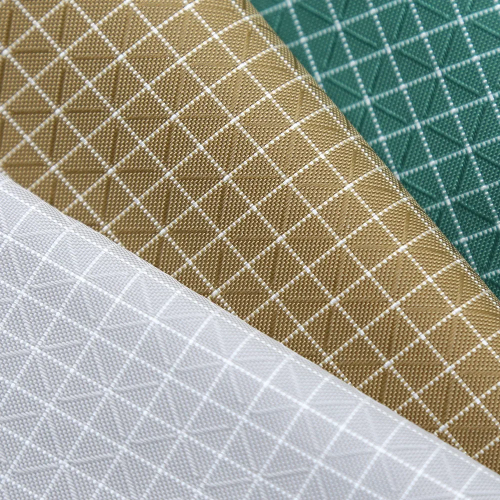 100x148cm 210D Waterproof Plaid Fabric UHMWPE Blended Dali Ma Nylon Fabric Ultra-light Waterproof F/ Outdoor Backpack Costume