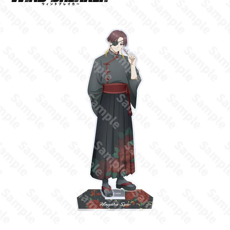 5 Stück Anime WIND BREAKER Kimono Acryl Ständer Tischdekoration Ornamente Zweidimensionale Sammlung Figur Geschenke