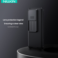 Nillkin Striped Phone Case for Xiaomi 14T Pro / 14T Premium Shockproof Design with Slide Camera Cover - Upgraded Protection