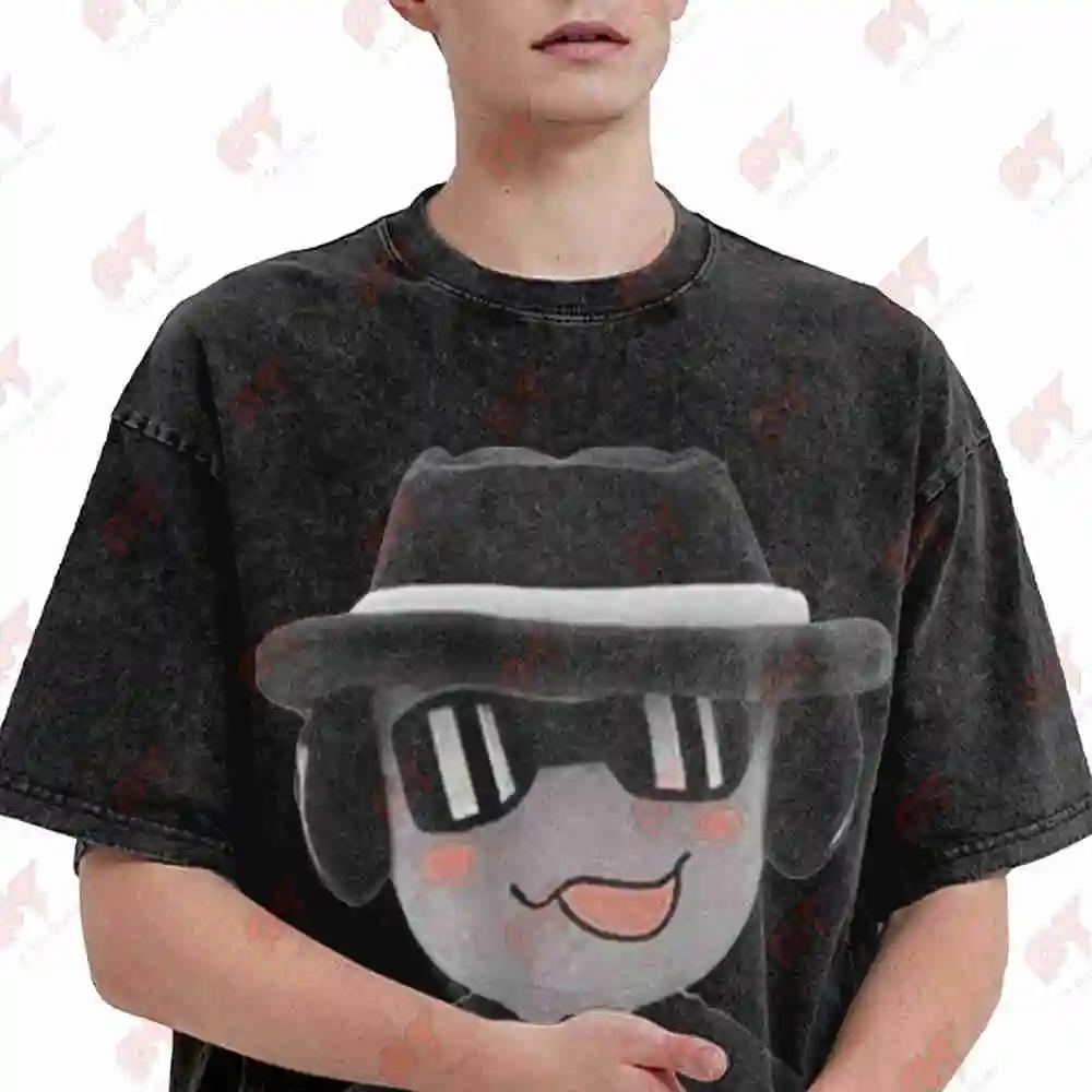 Chance Plush Forsaken Vintage Washed Tee Pure Cotton T-Shirt