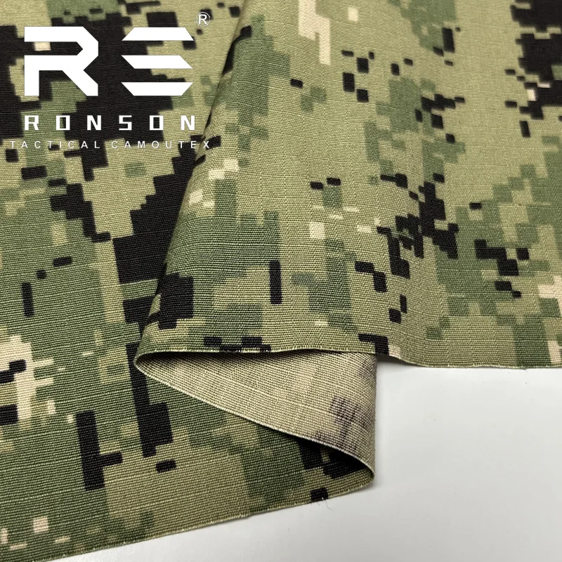 Heißer Verkauf 50% Nylon 50% Baumwolle Ripstop Stoff aor1/aor2 Tarnung nyco5050 taktischer Stoff Verwendung für Uniform auf Lager