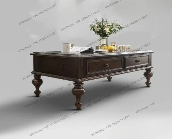 

American furniture bed bucket storage wine cabinet coffee table TV cabinet designer high-end fashion home
