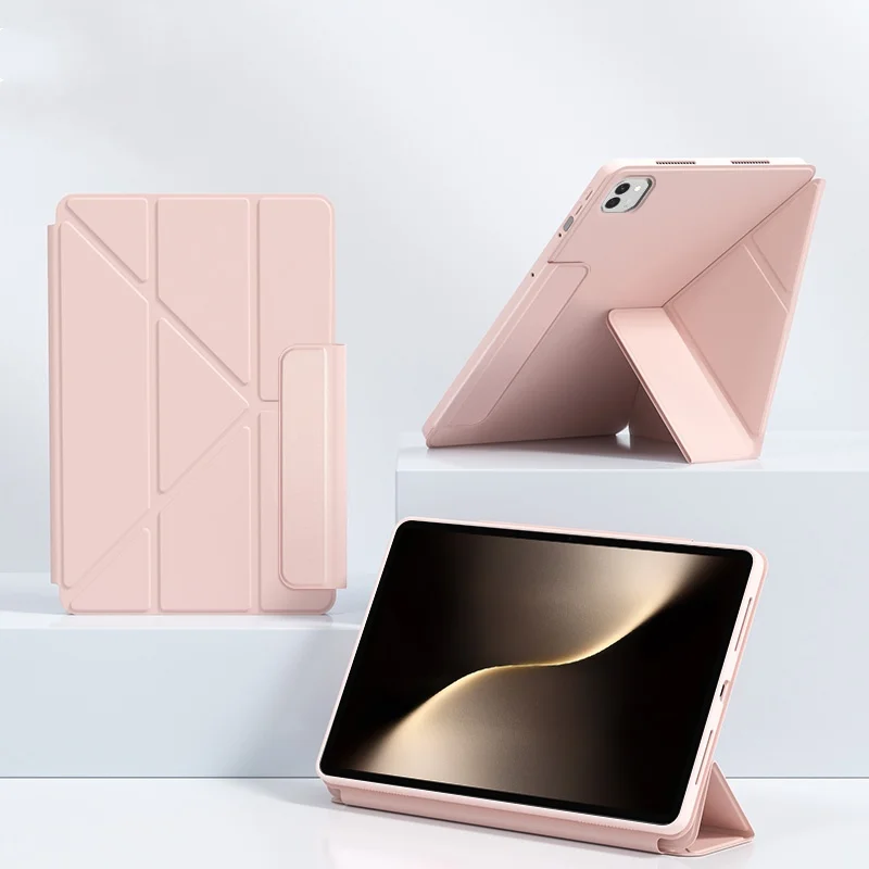 حافظة لهاتف هواوي هونور MagicPad3 13.3 2025 CGA-W00 متعددة قابلة للطي حافظة من البولي يوريثان الحراري لهاتف Honor MagicPad 3 13.3 بوصة غطاء لوحي