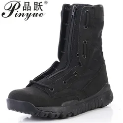 High Quality Canvas Desert Climbing Boot Men Breathable Outdoor Hiking Shoes Male Boots Ankle Botas Casual shoes 36-46