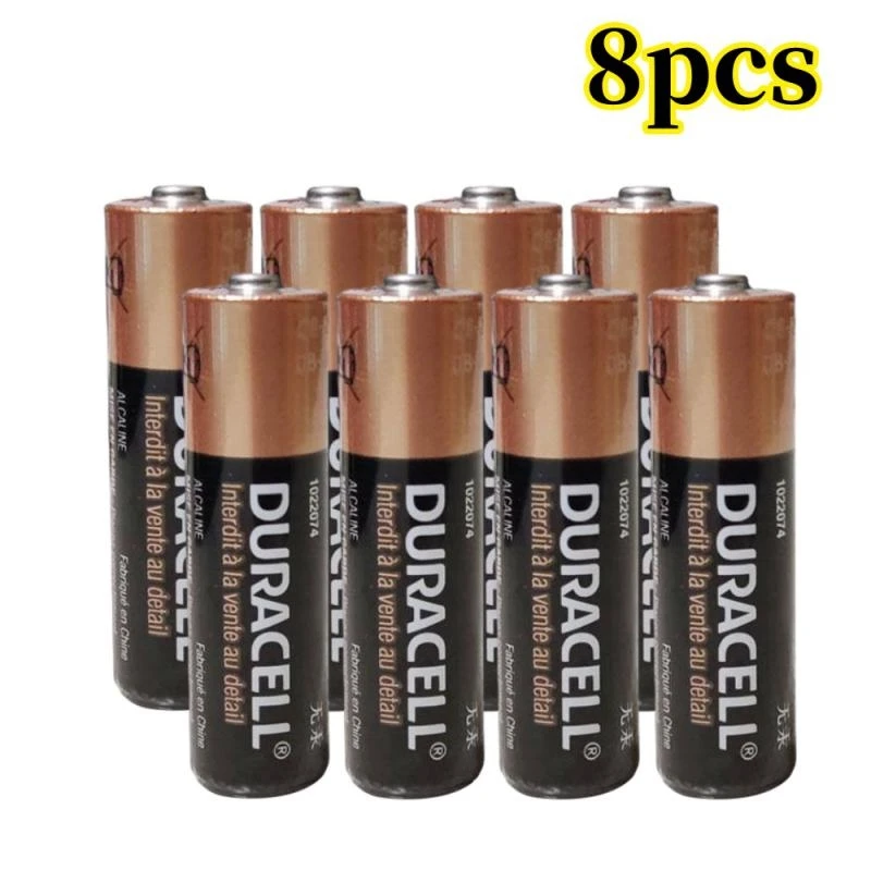 1/4/8PCS  DURACELL AA5 Battery LR6MN1500 For Mouse Smart Lock Remote Body Thermometer