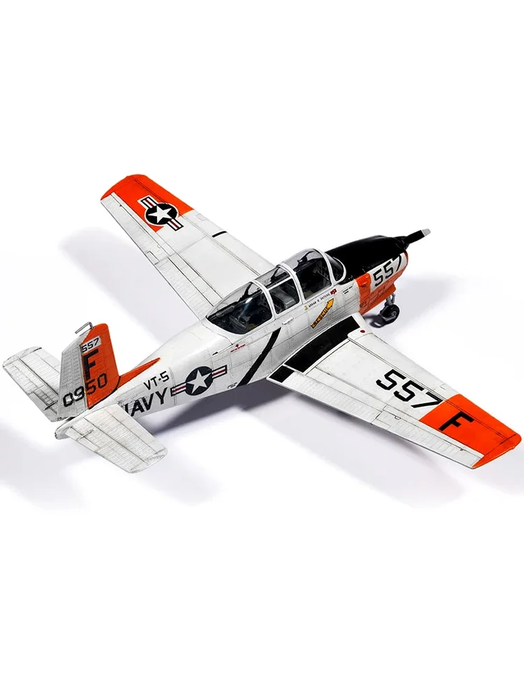 Academia Aircraft Model Kit, 12361 USN T-34B Mentor, VT-5 Training Air Wing, 1:48