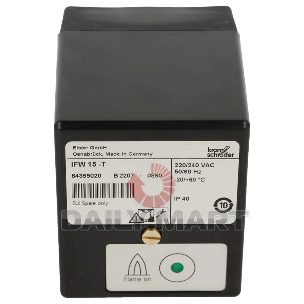 New Burner Controller with Box IFW15-T 84359020 Flame Processor -Kromschroder