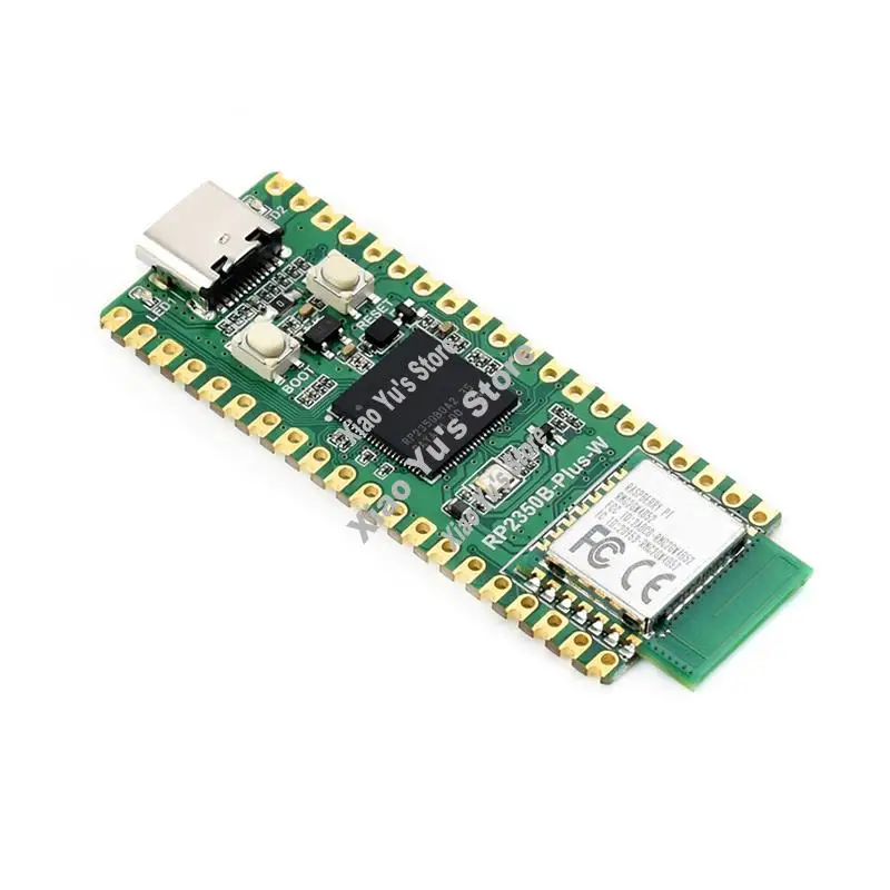 For Raspberry Pi RP2350B-Plus-W Development Board Featuring Wi-Fi 4, Bluetooth 5, And Radio Module 2 For Raspberry Pi-BCBW