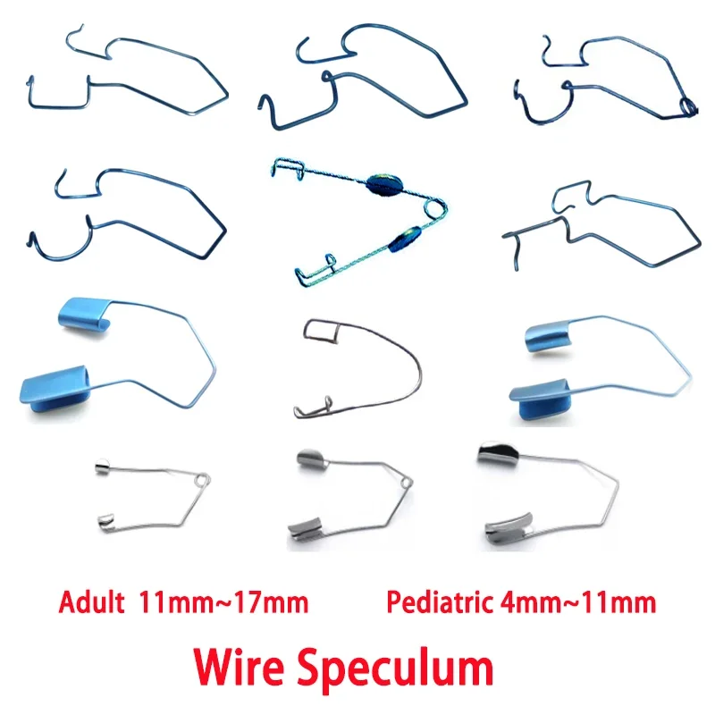 Pediatric Speculum Wire Speculum Kratz-Barraquer Nagahara Grandon Slade Barraquer Femto LASIK Speculum