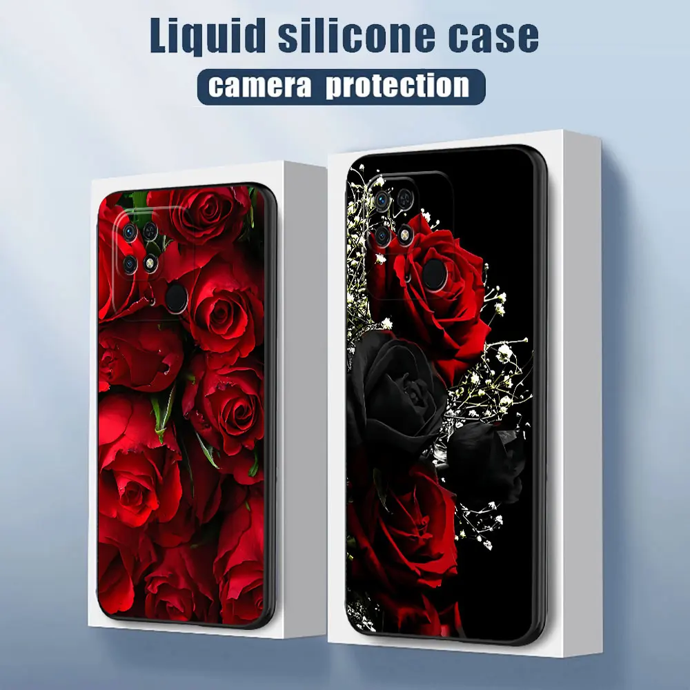 Bright Red Rose Flo… - image