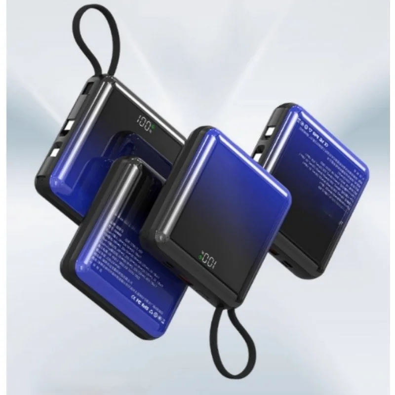 

Fast Charging Power Bank with Built-in Cable 20000mAh Ultra Large Capacity