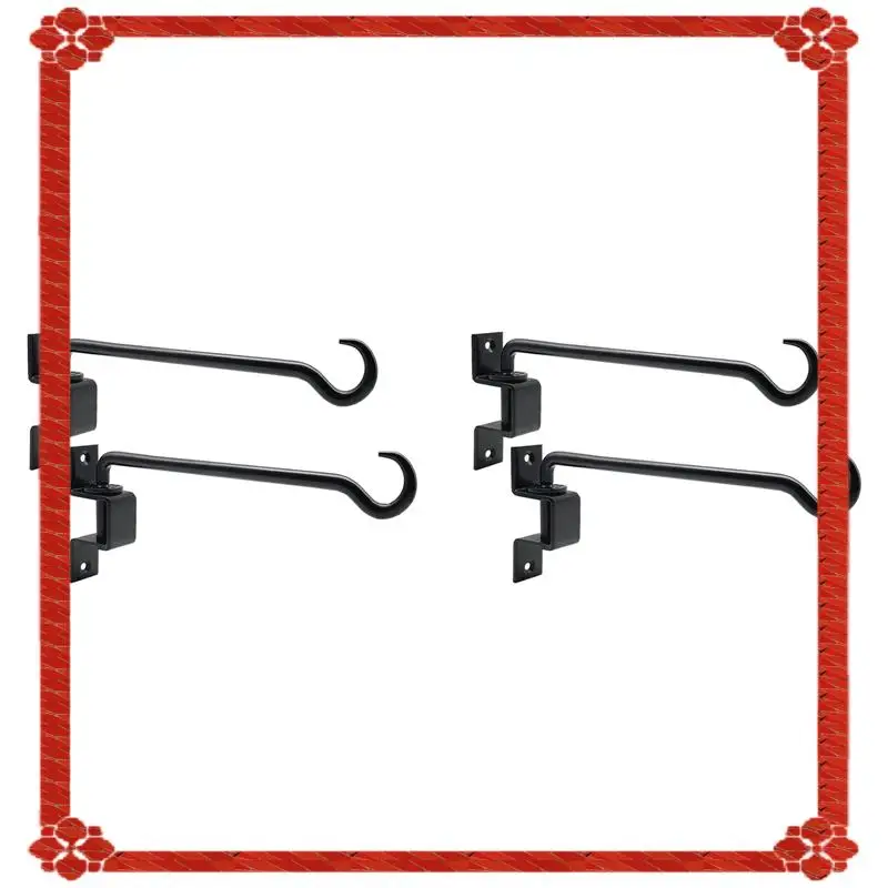 

Доставка в течение 24 часов, 12 дюймов, 4 упаковки, поворотные вешалки для растений, уличные сверхмощные вешалки для цветов, корзины, горшки, кормушки для птиц, фонарики Wind Chi