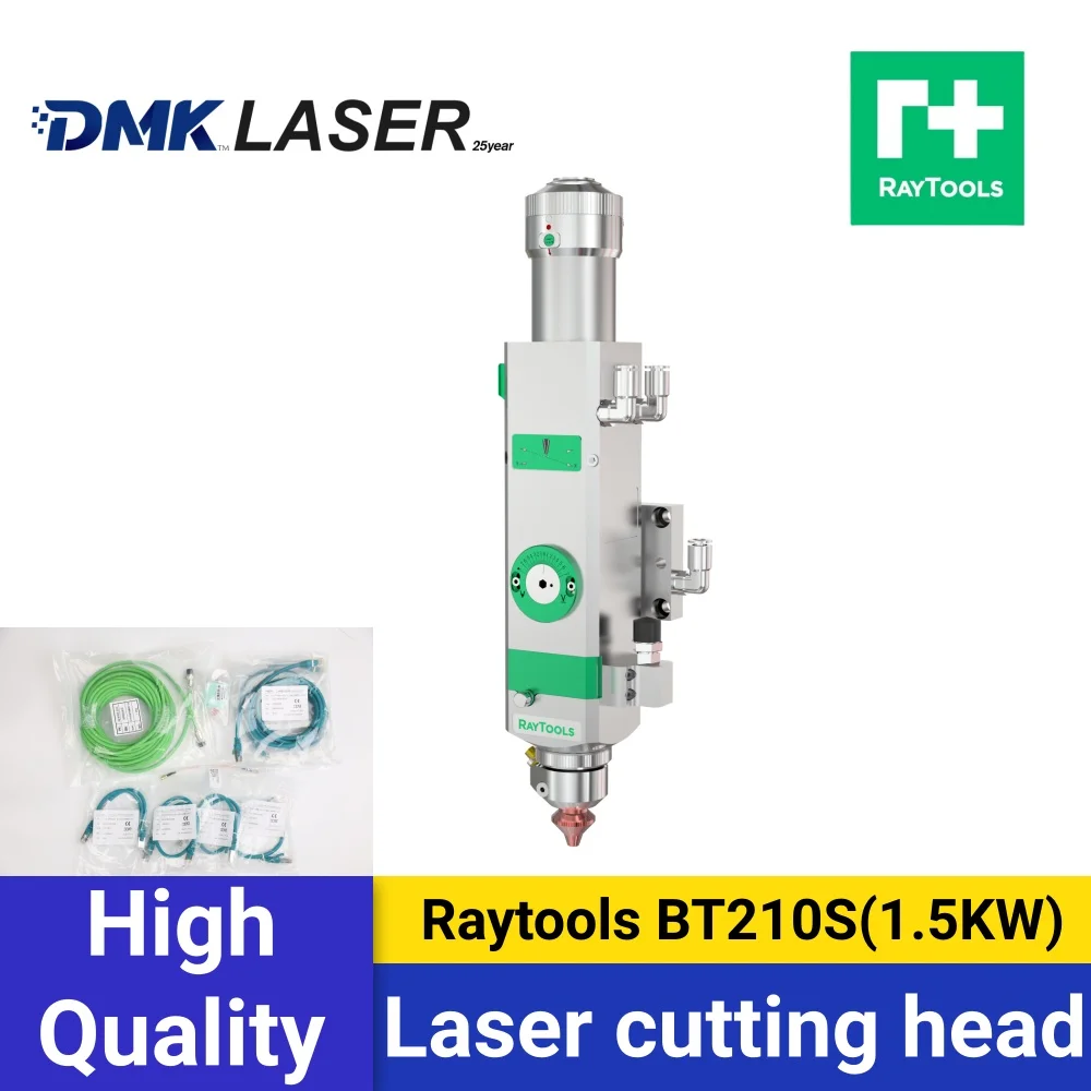 Raytools original BT210S 1.5KW  Fiber Laser Cutting Head Manual Focus CL100 FL150 for Raycus IPG Fiber Laser Cutting Machine
