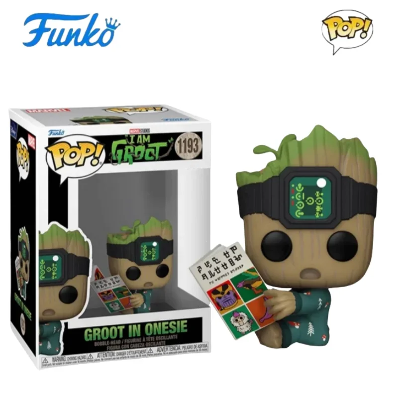 Original Funko Pop Marvel Guardians Of The Galaxy Groot Figures Model Inyl Collect Souvenirs Limited Edition Sculpture Doll Toy - Image 4