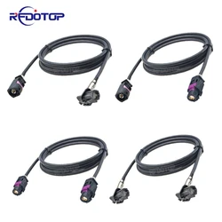 HSD LVDS Cable Code A 4 Pin Connector for Auto Car BMW Audi Mercedes-Benz Land Rover Combox USB Video Instrument Bridge Wiring