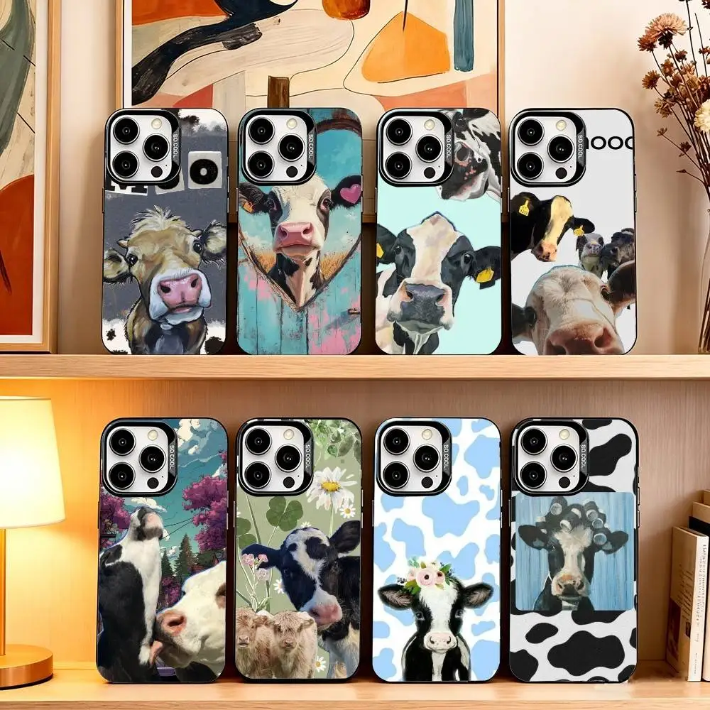 Cartoon C-Cow Cute …