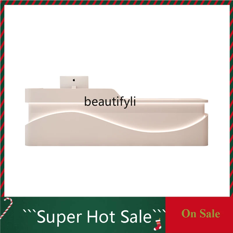 Beauty Salon Cashier Clothing Store Dental Bar Art Dance Training Class Company Reception Desk Desk