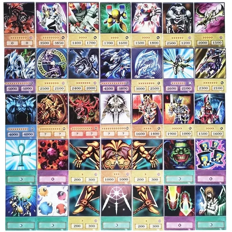 Bandai Yu-Gi-Oh DIY Cards, 100-Piece Duel Monster Set, Blue-Eyes & Exodia,  Anime Collector Gift Officially Licensed Gift - AliExpress 26