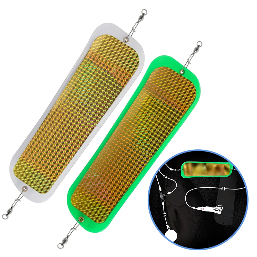 

Reflective Diving Board Fishing Flasher Board Fishing Trip Fishing Accessory Portable Fishing Tool ABS Material