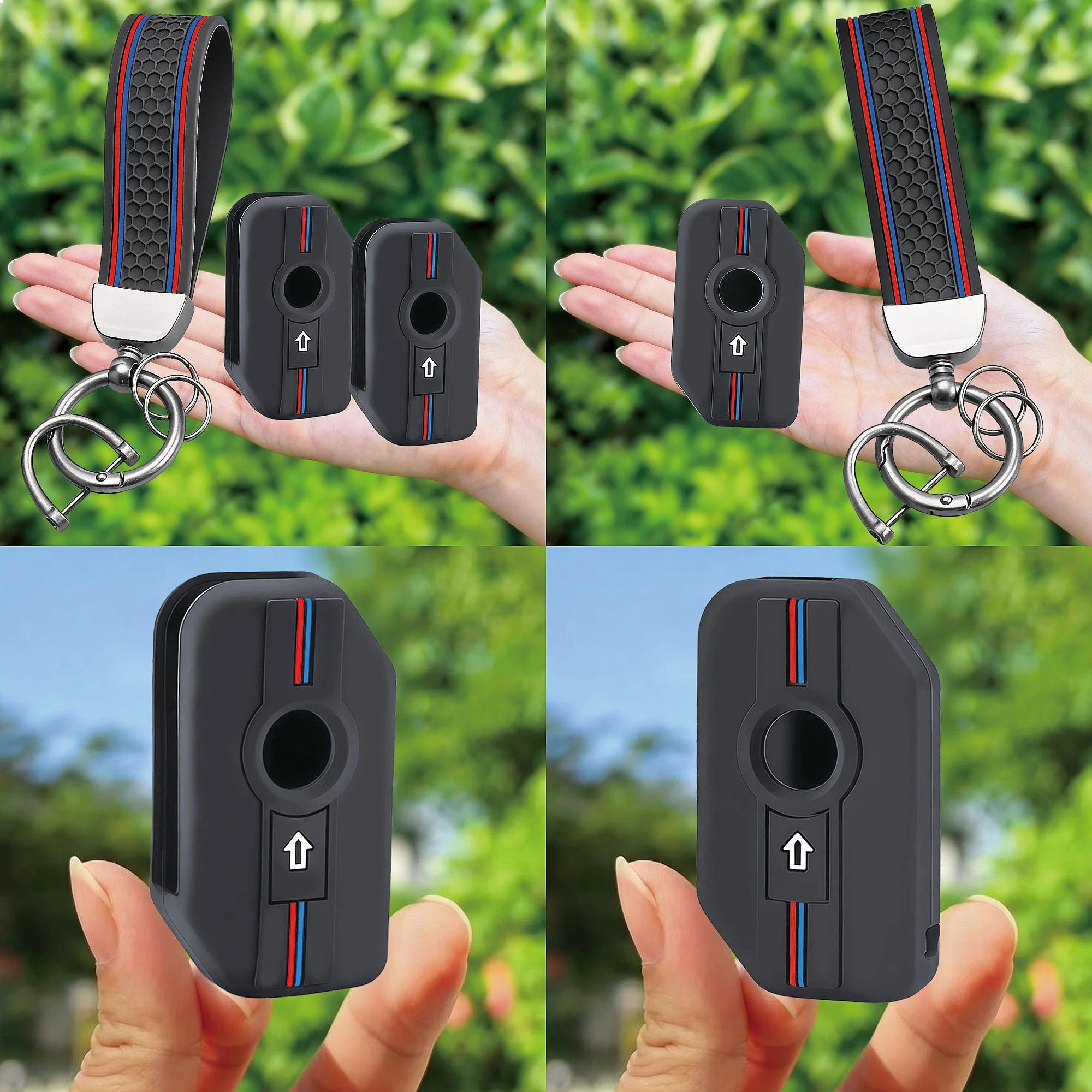Keychain For BMW GS 900 2025 Motorcycles Car Key Fob Cover Auto Key Shell Remote Key Case For R1250GS R1200GS F750GS F850GS