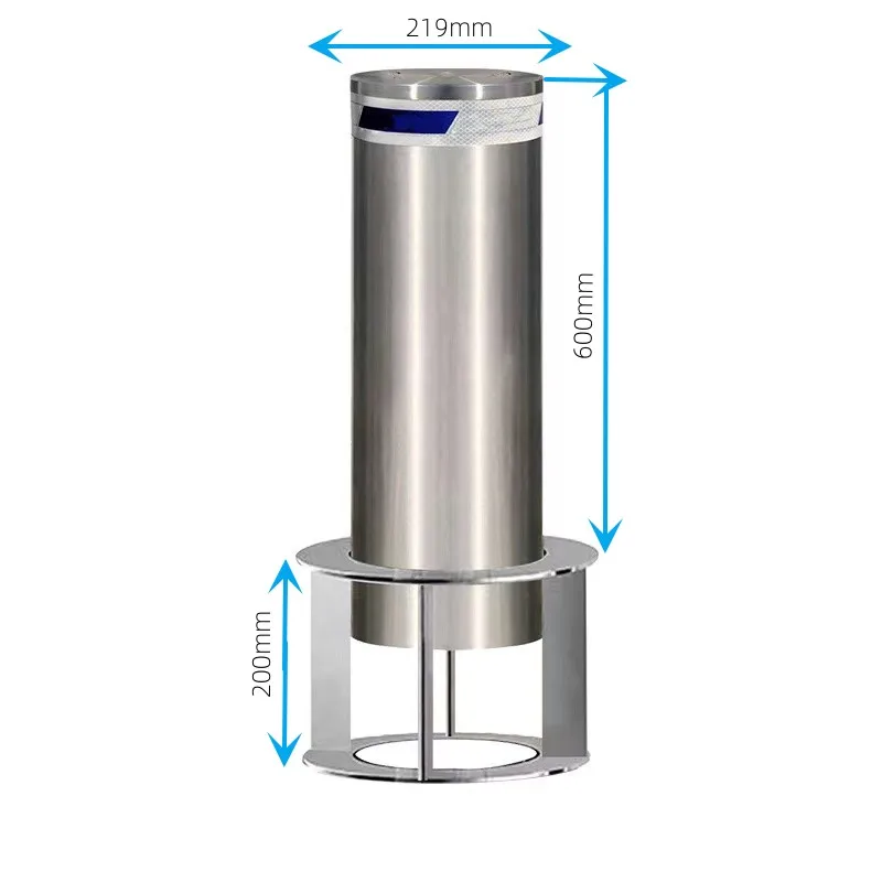 

Оптовые гидравлические стояночные стойки, стабильные водонепроницаемые фиксированные декоративные изоляционные колонны, дорожные барьеры