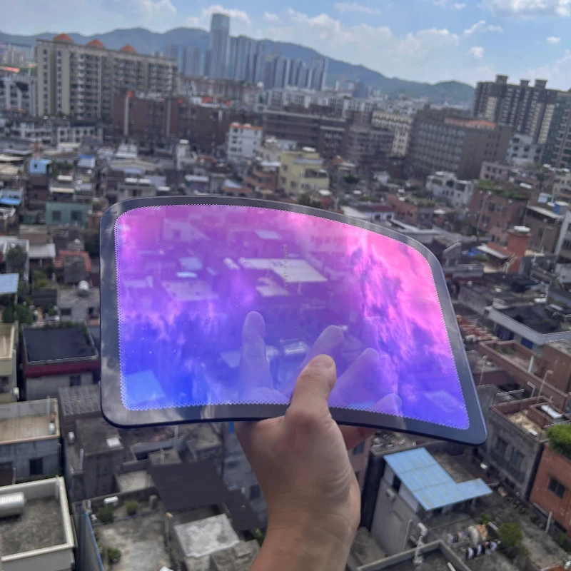 Rainbow chameleon interior color film high definition visual exterior windshield decoration effect is good