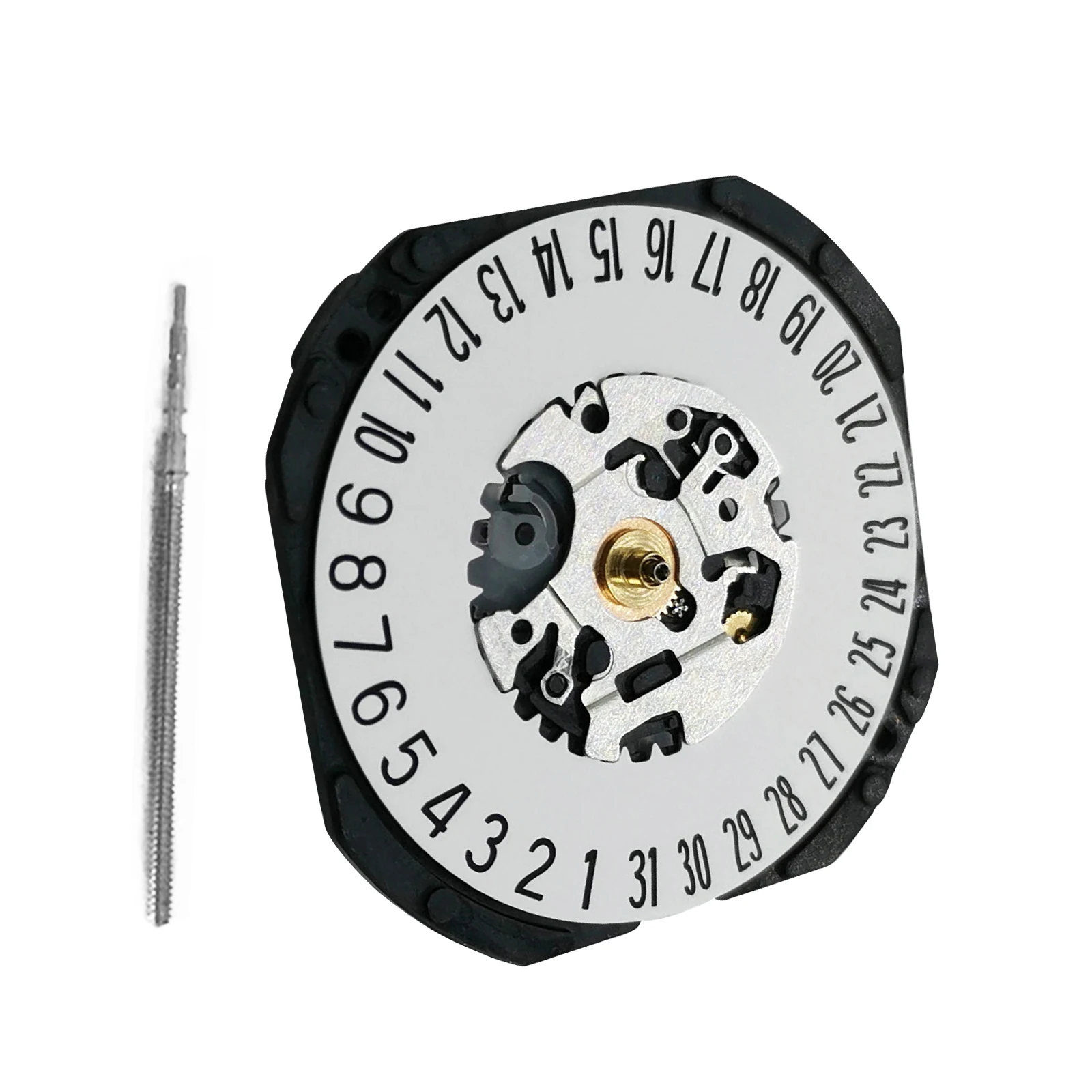 For Japan Miyota VX32E Watch Movement Accessories Replacement Date @ 3 Quartz Watch Movement With Battery & Stem Repair Part Hot