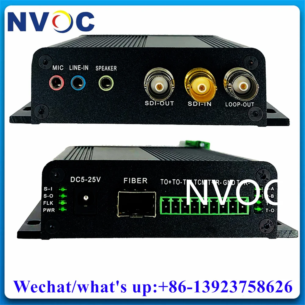 1Ch Bidirectional 3G-SDI with loop+1Ch Tally+2Ch Bidirectional RS485 or RS422+2Ch Stereo Audio+1Ch Micro over Fiber Converter