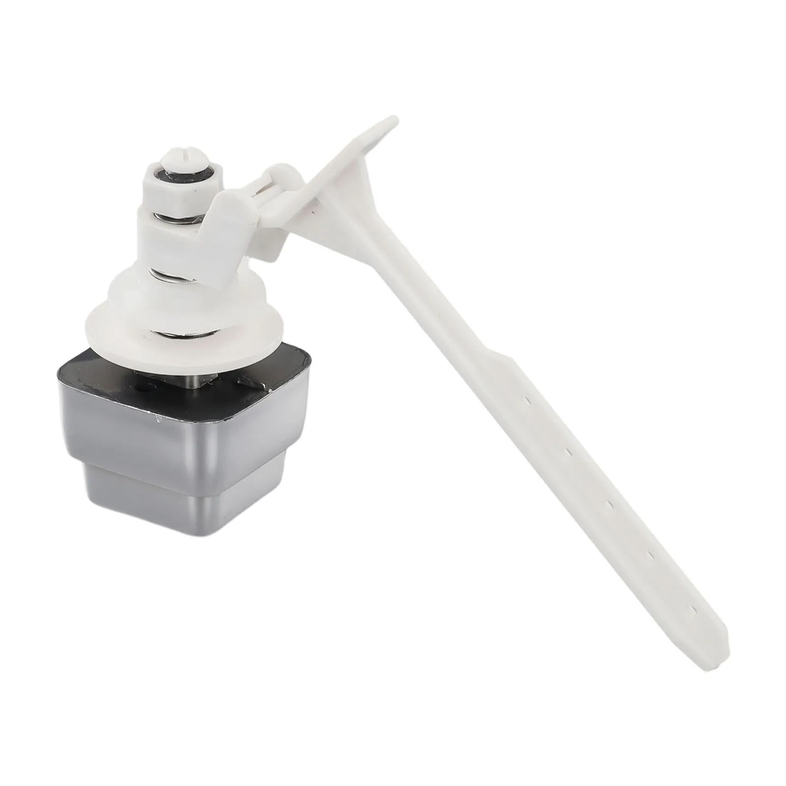 Side Mount Push Button Flush Kit with Trip Lever Handle Constructed from Plastic for Consistent Toilet Operation