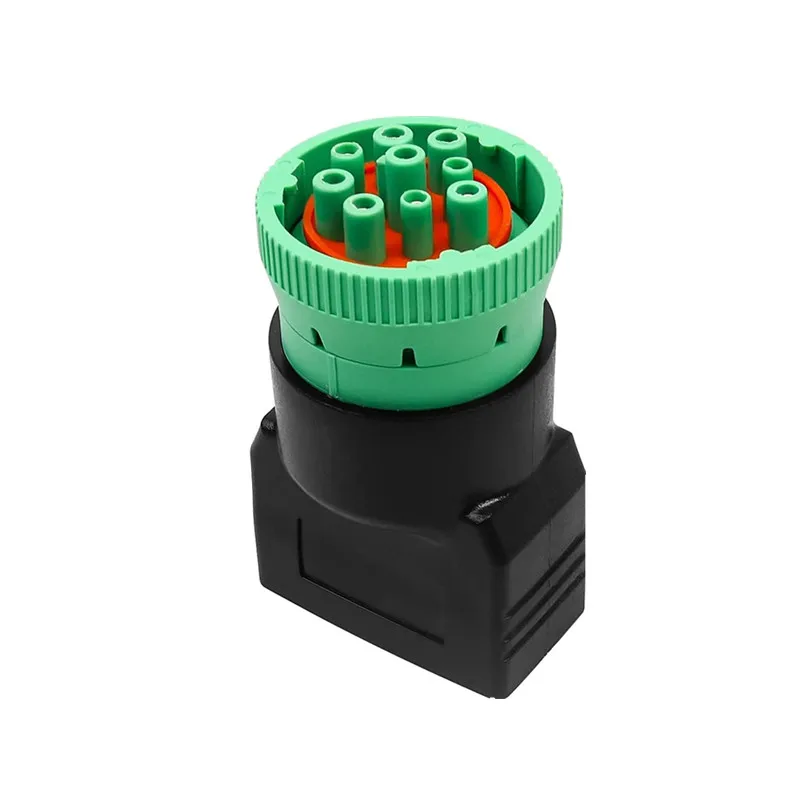 Adattatore OBD per connettore diagnostico automobilistico da 9 pin J1939 a OBD2 16 pin Adattatore 9P