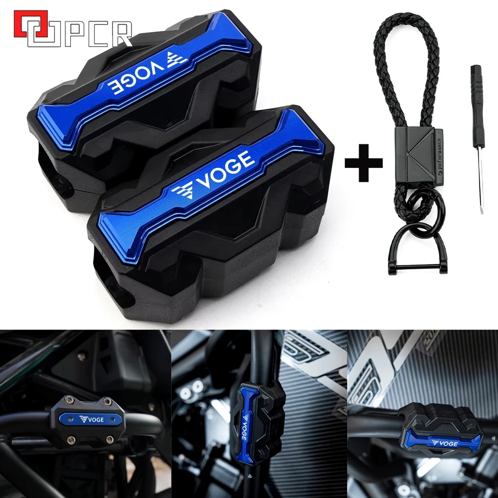 

For Loncin Voge Valico 525 DS525X DS900X DSX 900 300 Rally Voge 300 500 DS AC Motorcycle Engine Guard Bumper Protector Keychian