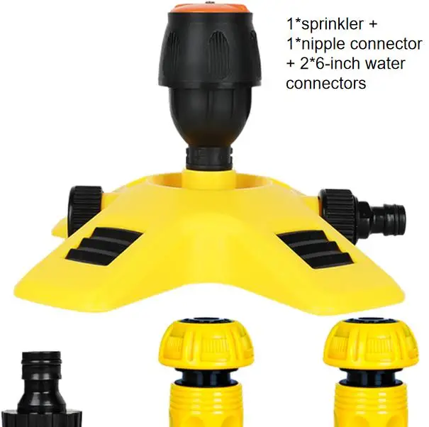 Water Sprinkler Automatic 360-degree Rotation 360 Degree Automatic Rotating Garden Sprinkler Irrigation Water Spray Head