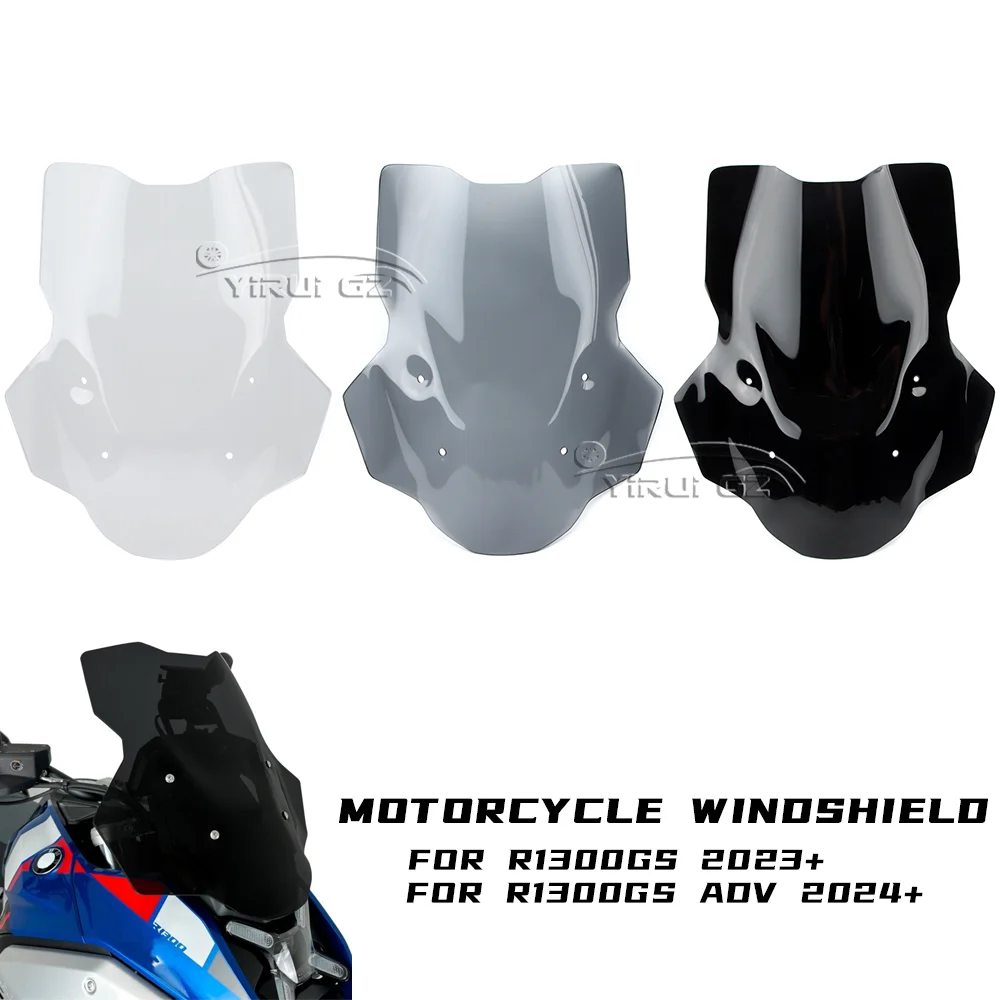 

R1300GS GS1300 Windshield For BMW R 1300 GS GS1300 R1300GS Adventure Windshield Windscreen Wind Deflectors 2023 2024 2025 2026