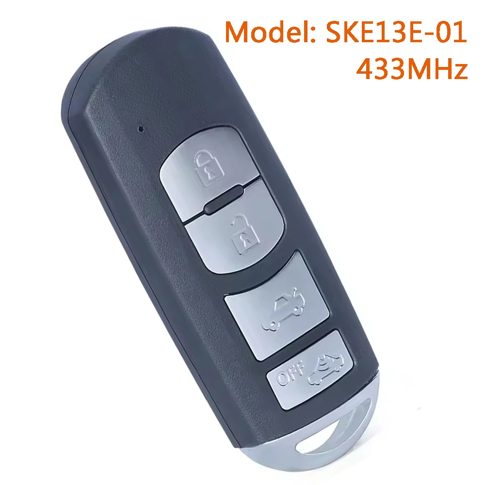 

Умный автомобильный ключ-брелок DIYKEY SKE13E-01 433 МГц для Mazda 3, 6, CX-3, CX-5, CX-7, MX-5 Sport, система Mitsubishi SKE13E01