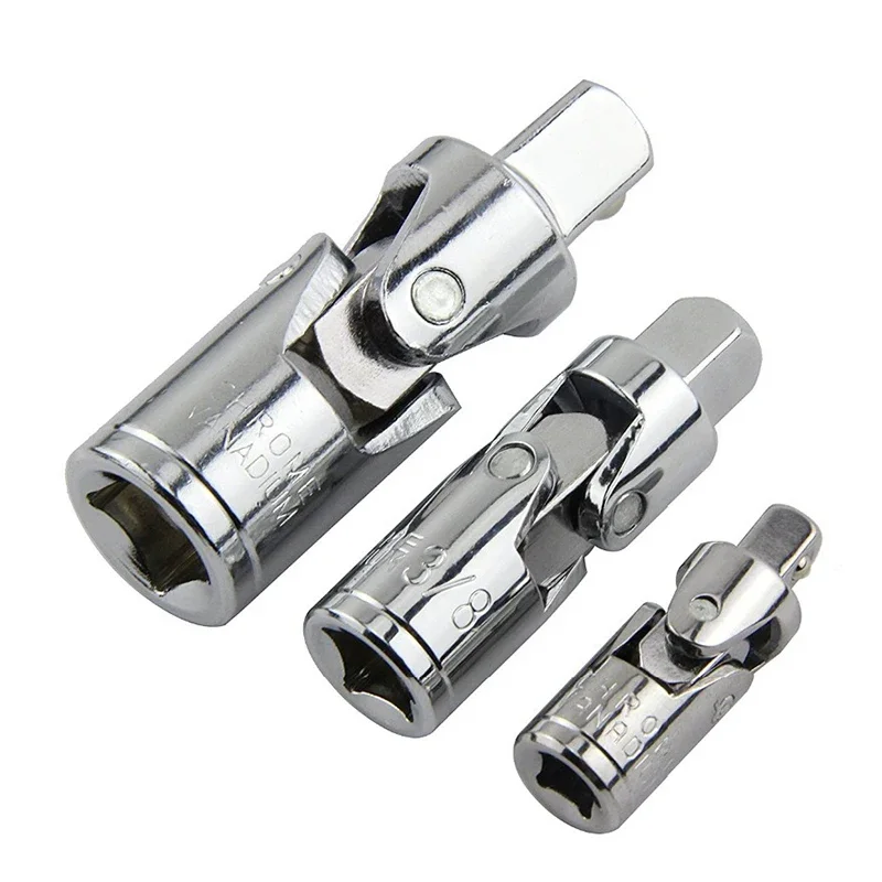 Manga Universal Joint, Manga Direcção Adaptador, Impacto Soquete Set Tools, 1, 4, 8, 1, 2 Polegada