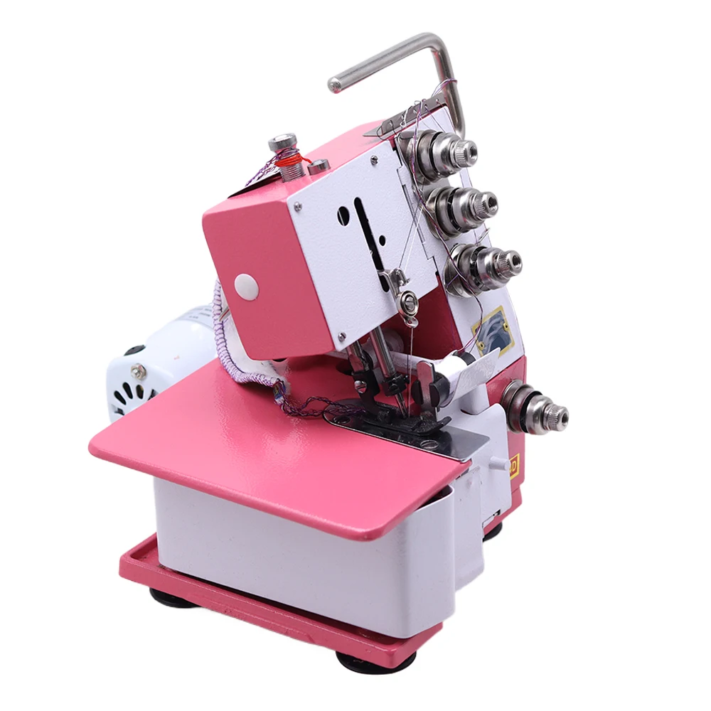 Imagem -02 - Máquina de Costura Elétrica Overlock Lockstitch de Quatro Thread Doméstico 220v 180w 250w 300w