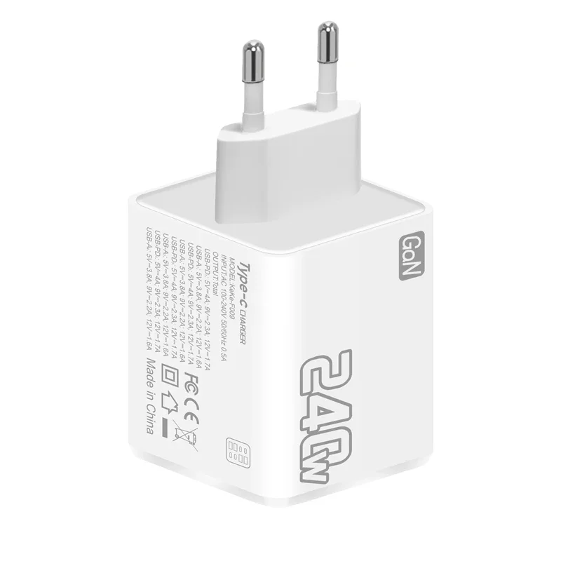 Wieloportowa ładowarka Lenovo 240W z szybkim ładowaniem PD, stacja ładująca 4 USB + 4 Type C do smartfonów, uniwersalna wtyczka EU US UK — zdjęcie produktu 6
