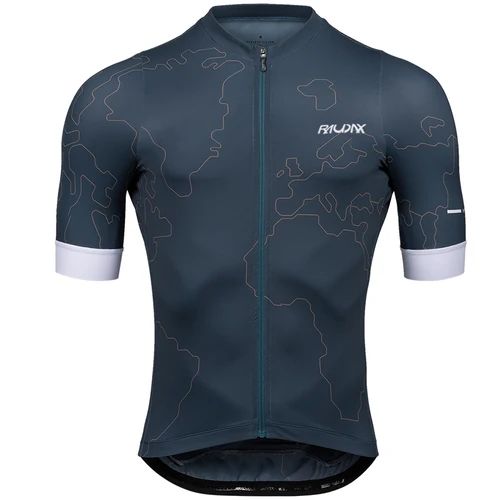 Imagen 2 del producto Raudax-Camiseta de Ciclismo de manga corta para hombre, Ropa de Ciclismo con protección UV, camisetas para bicicleta de carreras, Maillot, Ropa de bicicleta