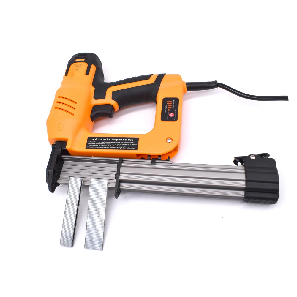 2 in 1 Electric Nailer/Stapler Gun Nails F32/425K Nails Framing Tacker 120V/60H Power Woodworking Tool