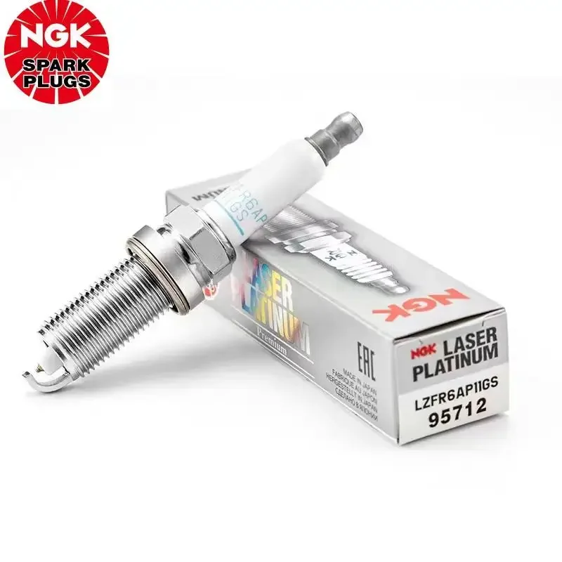 4-6Pcs Original NGK LZFR6AP11GS 95712 Brand New Laser Platinuim Spark Plugs For BMW 325i 330i 523Li 	630Ci X1 X3 X5 Z42.5L 3.0L