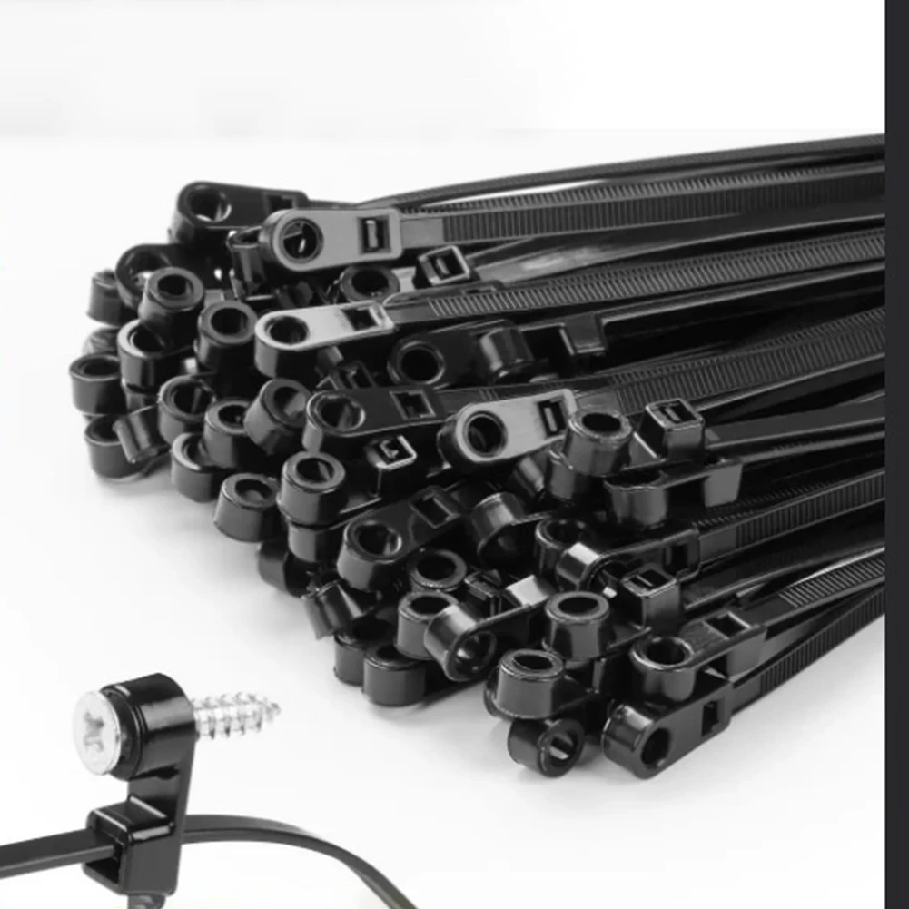 Bundle Ties Self Locking Ties Clutter Reduction Workspace Organization Length 100mm Cable Tie Organizational Tools
