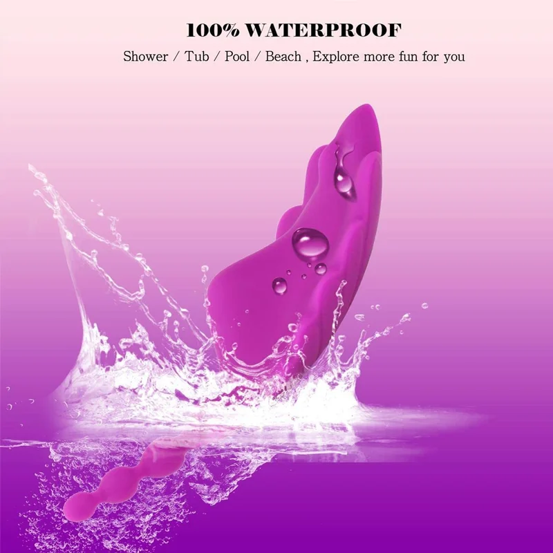 สวมใส่ผีเสื้อกางเกงไร้สายVibratorสําหรับผู้หญิงG Spot Clitoris Stimulatorรักไข่หญิงMasturbationของเล่นสําหรับผู้ใหญ่